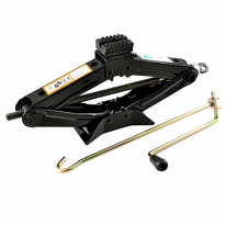 Домкрат механический ромбический  1т h 90-330мм SKYWAY с резиновой опорной частью в сумке